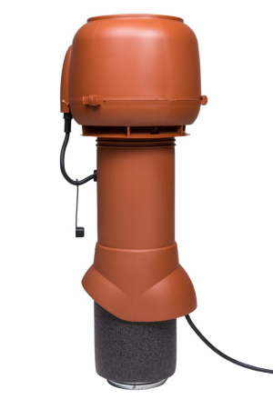 Кровельный вентилятор Vilpe E120P  (Кирпичный (RAL8004) 125 500)