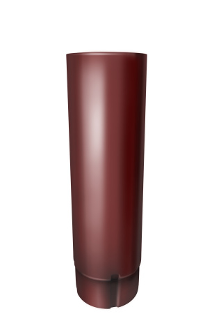 Труба водосточная металлическая 3000 мм Grand Line (90 Красный (RR29)  )