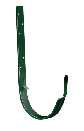 Крюк крепления желоба длинный 125 мм металлический Grand Line (125 Зеленый (RAL6005)  )