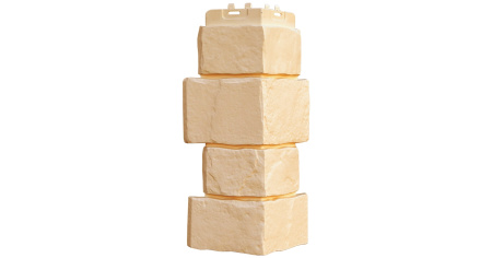 Угол наружный Grand Line Крупный камень (Бежевый Стандарт)