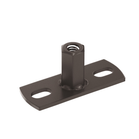 Держатель для хомута под метиз Aquasystem (М10 Темно-коричневый (RR32)  )