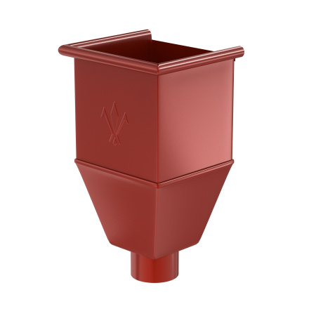 Воронка водосборная удлиненная Aquasystem (100 Красный (RR29)  )