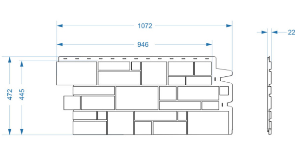 Фасадная панель Docke BURG Фасадная панель Docke BURG