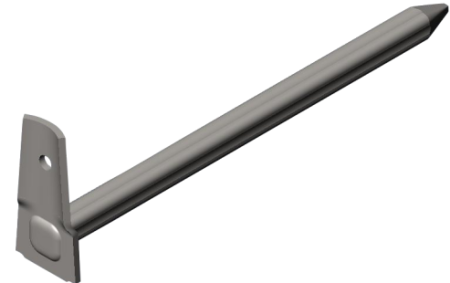 Шип оцинкованный 175мм CM Vattern (100   )