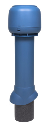 Вентиляционный выход изолированный Vilpe (Синий (RAL5007) 125 700)