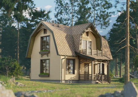 Мягкая кровля Docke Евразия (Eurasia) Шестигранник (Коричневый )