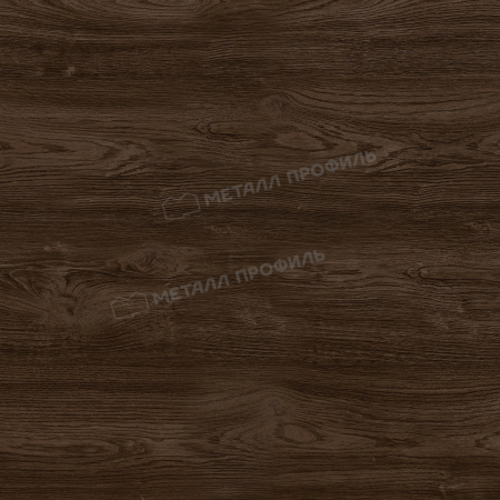 Софит металлический МеталлПрофиль ECOSTEEL матовый ( Мореный дуб Без перфорации )