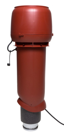 Кровельный вентилятор Vilpe E190P  (Красный (RAL3009) 125 700)