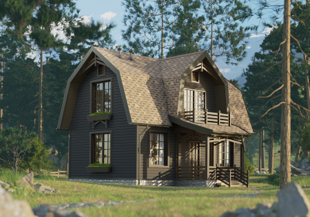 Мягкая кровля Docke Евразия (Eurasia) Лабиринт (Светло-коричневый )