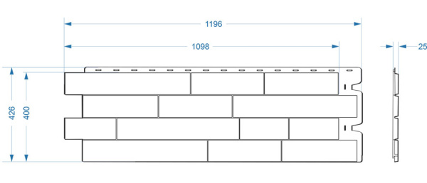 Фасадная панель Docke АЛТАЙ Фасадная панель Docke АЛТАЙ