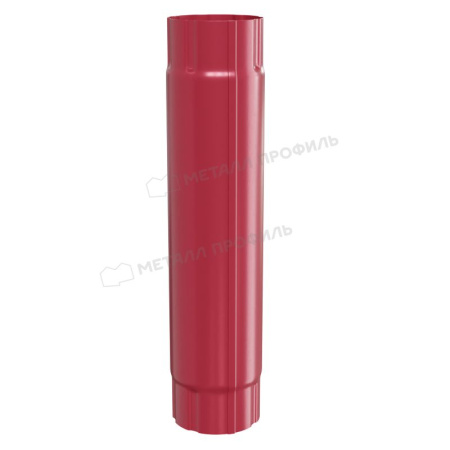 Труба соединительная 1000 мм МеталлПрофиль (100 Красный (RAL3005)  )