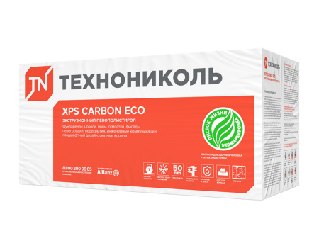 Утеплитель Технониколь XPS Carbon Eco 40 мм