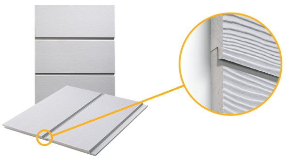 Фиброцементный сайдинг Eternit CEDRAL Click Smooth (с замком) Фиброцементный сайдинг Eternit CEDRAL Click Smooth (с замком)