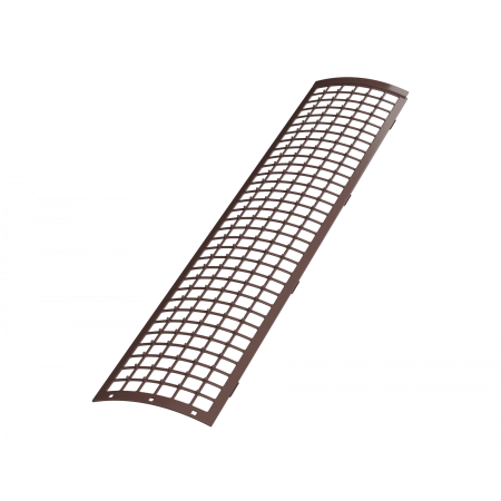 Решетка желоба защитная 0.6м Verat (125 Коричневый (RAL8017) )