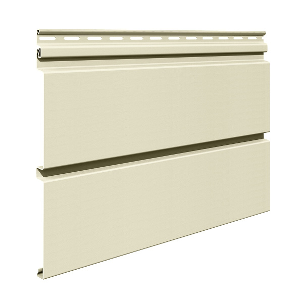 Виниловый сайдинг VOX Клееный брус Unicolor