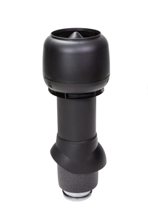 Вентиляционный выход изолированный Vilpe (Черный (RAL9005) 125 500)