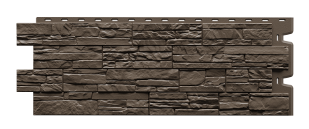 Фасадная панель Docke АЛТАЙ (Шоколад )