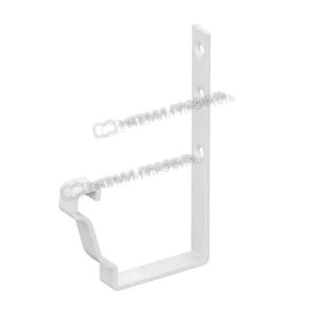 Держатель желоба карнизный 120х86х146мм МеталлПрофиль ( Белый (RAL9010)  120х86)