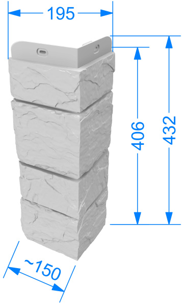 Угол наружный Docke СЛАНЕЦ