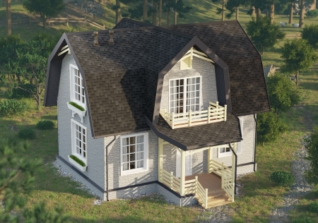 Мягкая кровля Docke Премиум (Premium) Генуя (Ежевика )