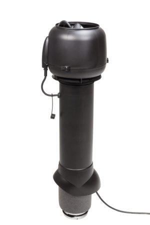 Кровельный вентилятор Vilpe E120P  (Черный (RAL9005) 125 700)