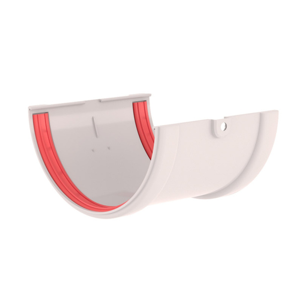 Соединитель желоба пластиковый Grand Line