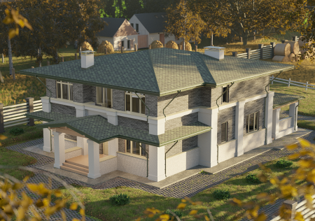 Мягкая кровля Docke Евразия (Eurasia) Шестигранник (Зелёный )