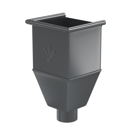 Воронка водосборная удлиненная Aquasystem (100 Серый (RR23)  )