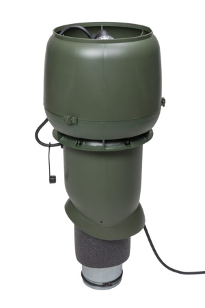 Кровельный вентилятор Vilpe E190P  (Зеленый (RR11) 125 500)