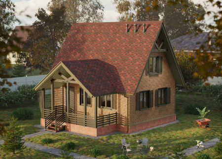 Мягкая кровля Docke Евразия (Eurasia) Лабиринт (Красный )