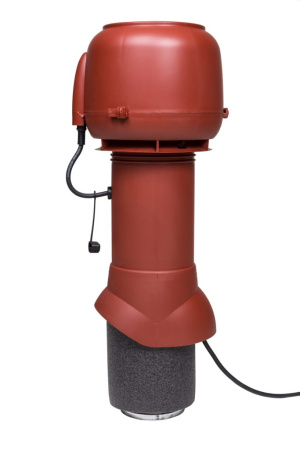 Кровельный вентилятор Vilpe E120P  (Красный (RAL3009) 125 500)