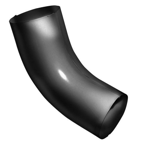 Колено трубы 60° металлическое Grand Line