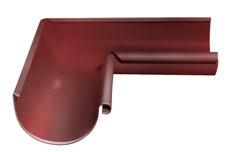 Угол желоба внутренний 90° металлический Grand Line (125 Красный (RR29)  )