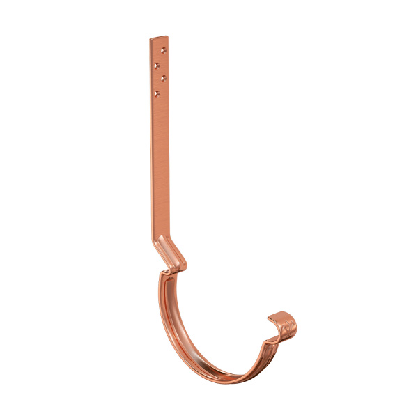 Крюк крепления желоба удлиненный 230 мм медный Aquasystem