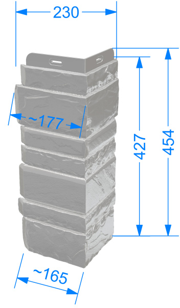 Угол наружный Docke STERN
