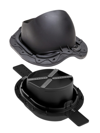 Проходной элемент Vilpe Muotokate 2K  (Черный (RAL9005)  )