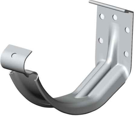 Крюк крепления желоба карнизный CM Vattern (125 Черный (RAL9005)  )