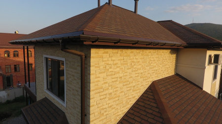 Мягкая кровля Docke Премиум (Premium) Женева (Арахис )