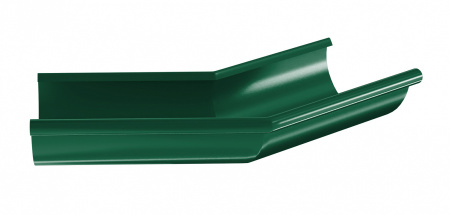 Угол желоба наружный 135° Aquasystem (125 Зеленый (RAL6005)  )