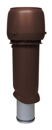 Вентиляционный выход изолированный Vilpe (Шоколадный (RR887) 160 700)