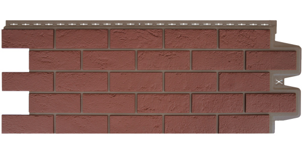 Фасадная панель Grand Line Состаренный кирпич