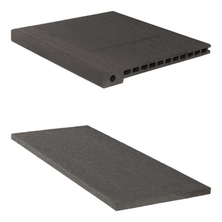 Ступень пустотелая CM Decking Stair (Черное дерево )