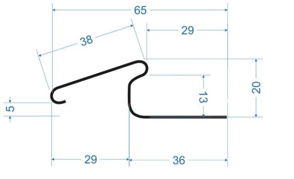 Окантовочный профиль Docke Окантовочный профиль Docke