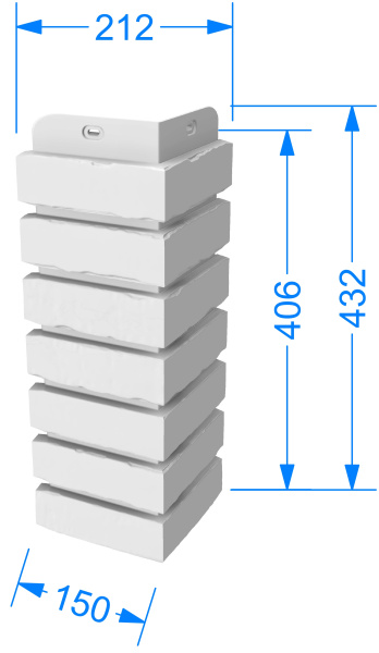 Угол наружный Docke KLINKER