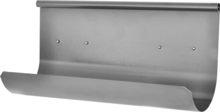 Ограничитель перелива желоба прямой CM Vattern (150 Черный (RAL9005)  )