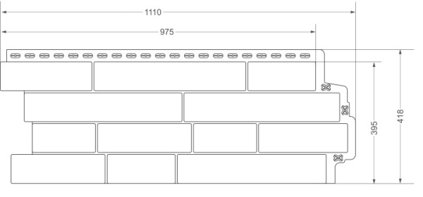Фасадная панель Grand Line Сланец Фасадная панель Grand Line Сланец