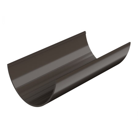 Желоб водосточный 3000 мм Verat (125 Темно-коричневый (RAL8019) )
