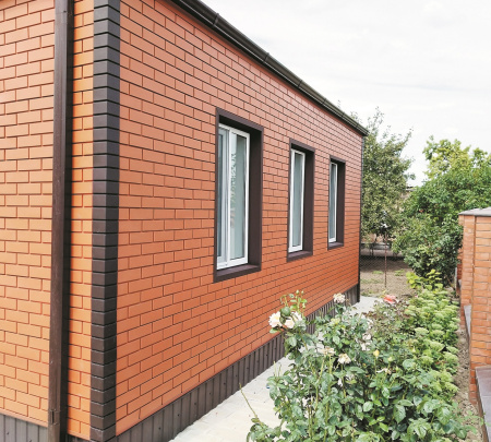 Фасадная панель Grand Line Клинкерный кирпич (Терракотовый Стандарт)