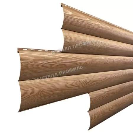 Сайдинг МеталлПрофиль Woodstock ECOSTEEL текстурированный (Кедр  )