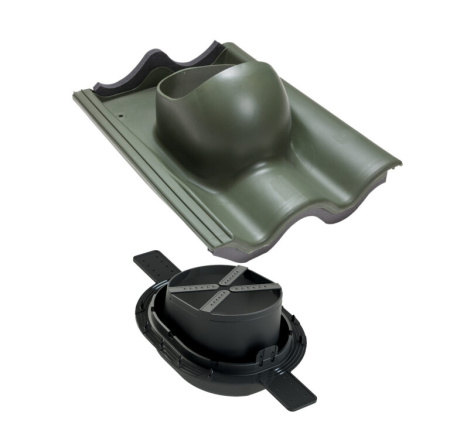 Проходной элемент Vilpe Tiili 2K  (Зеленый (RR11)  )